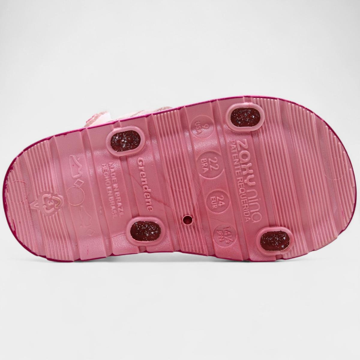 Sandália Infantil Zaxynina Cherry Menina - Rosa Rosa 5