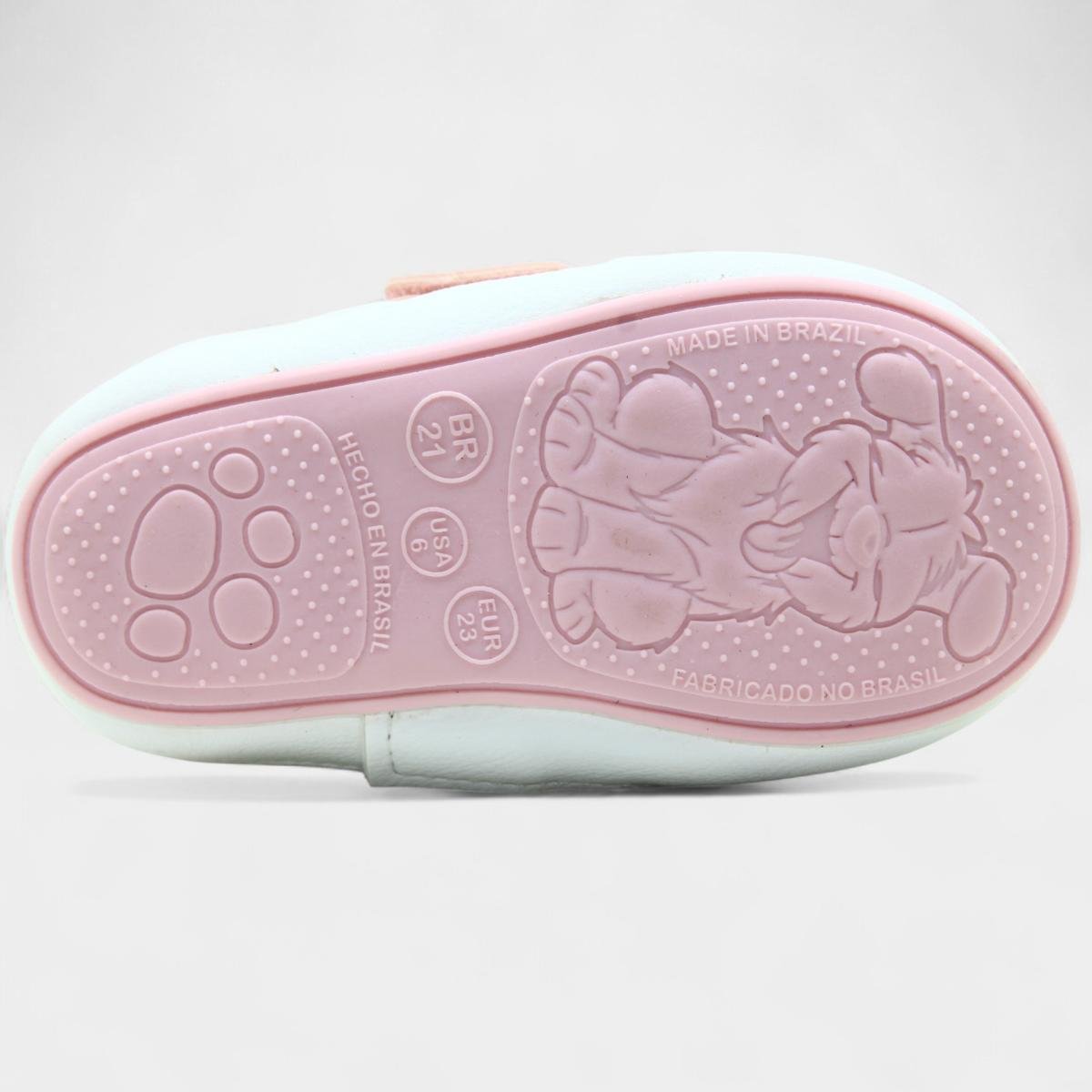 Tênis Infantil Klin Laço Menina - Rosa Rosa 5