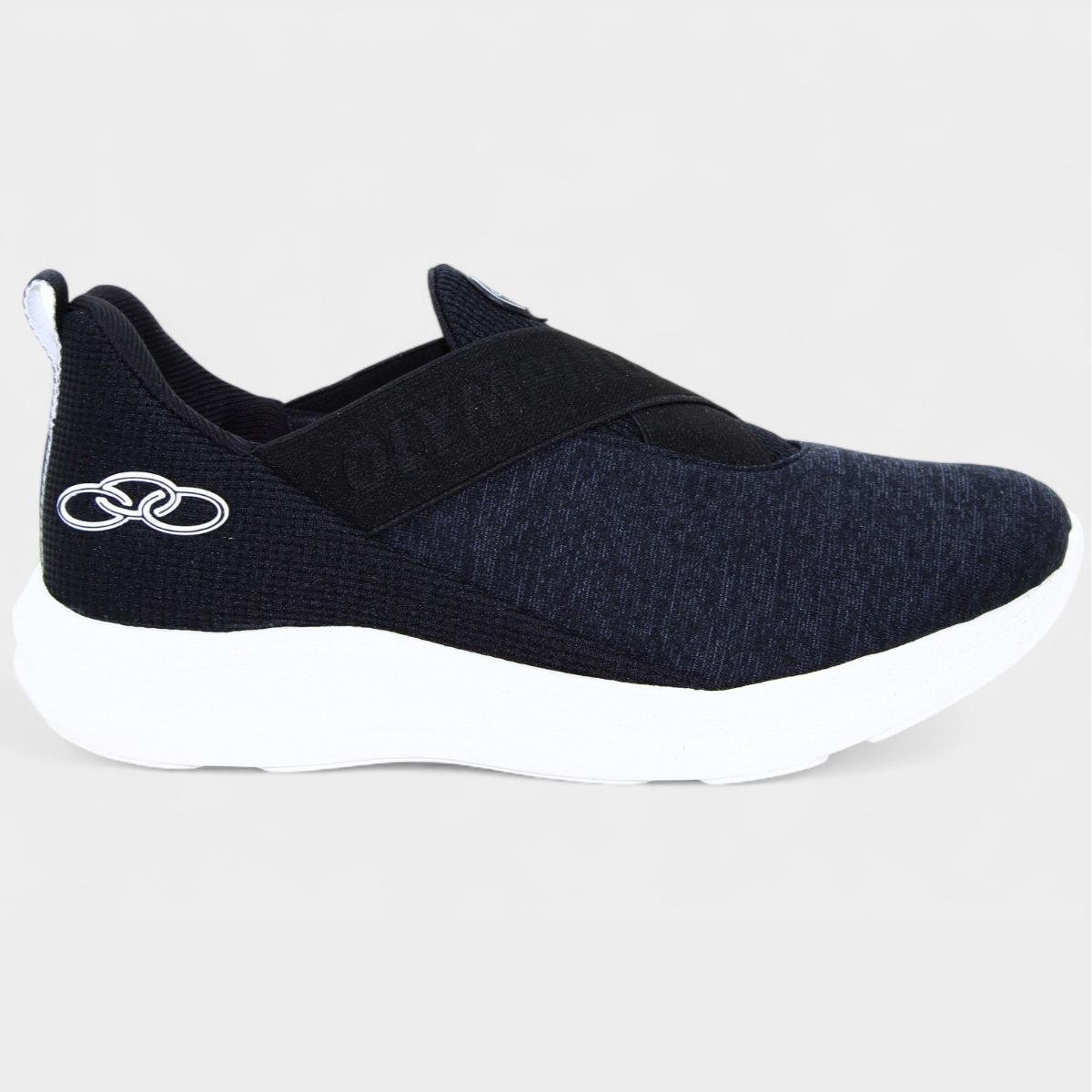 Tênis Olympikus Easy 3 Feminino - Preto Preto 2