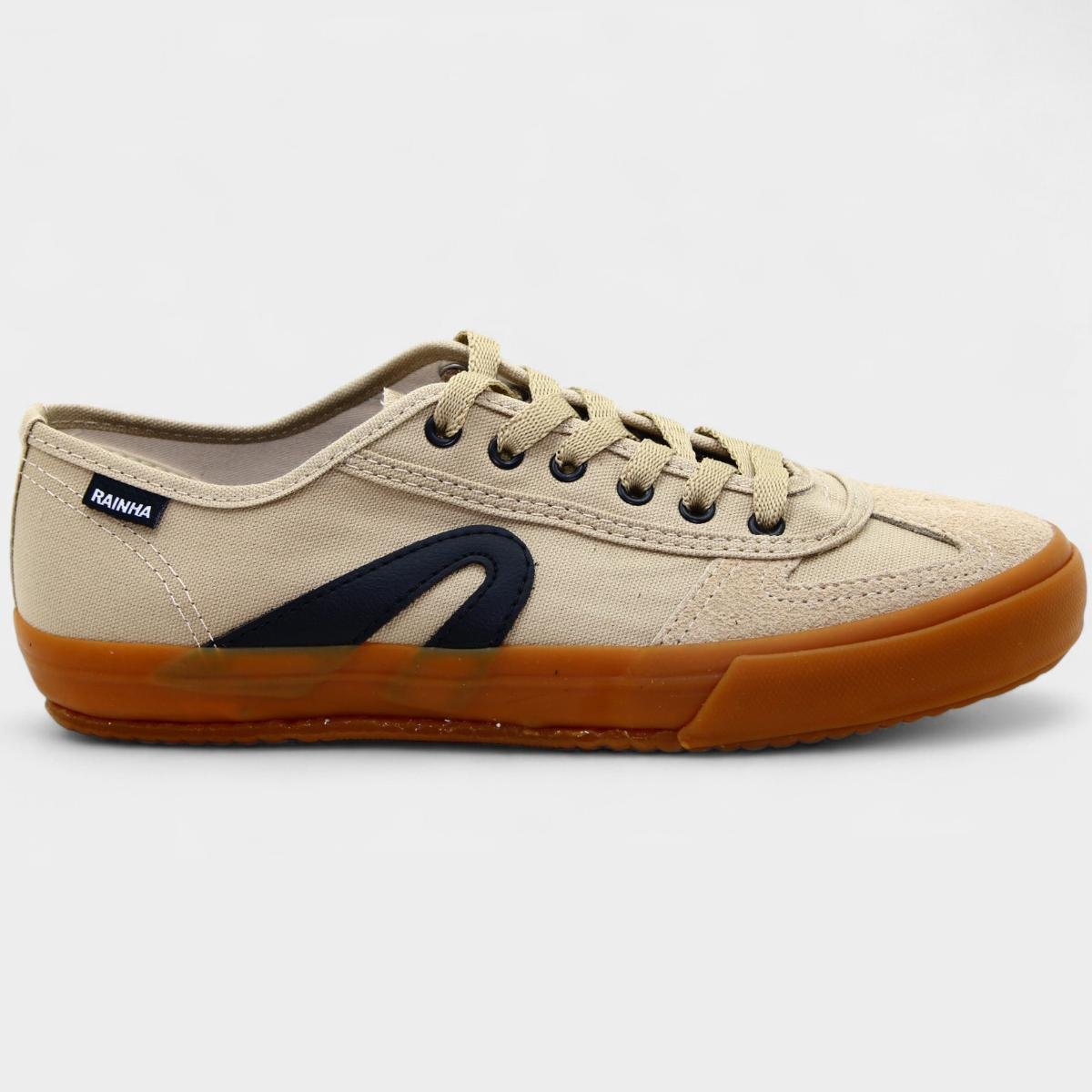 Tênis Rainha VL 2500 - Creme e Preto Creme/Preto 2