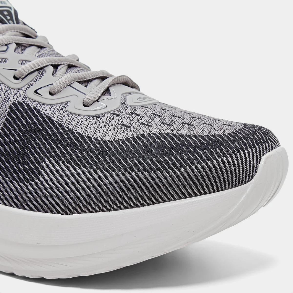 Tênis Olympikus Sagaz Masculino - Prata e Preto Prata/Preto 5