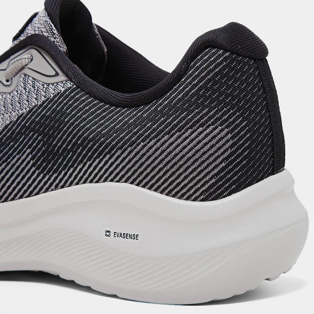 Tênis Olympikus Sagaz Masculino - Prata e Preto Prata/Preto 8