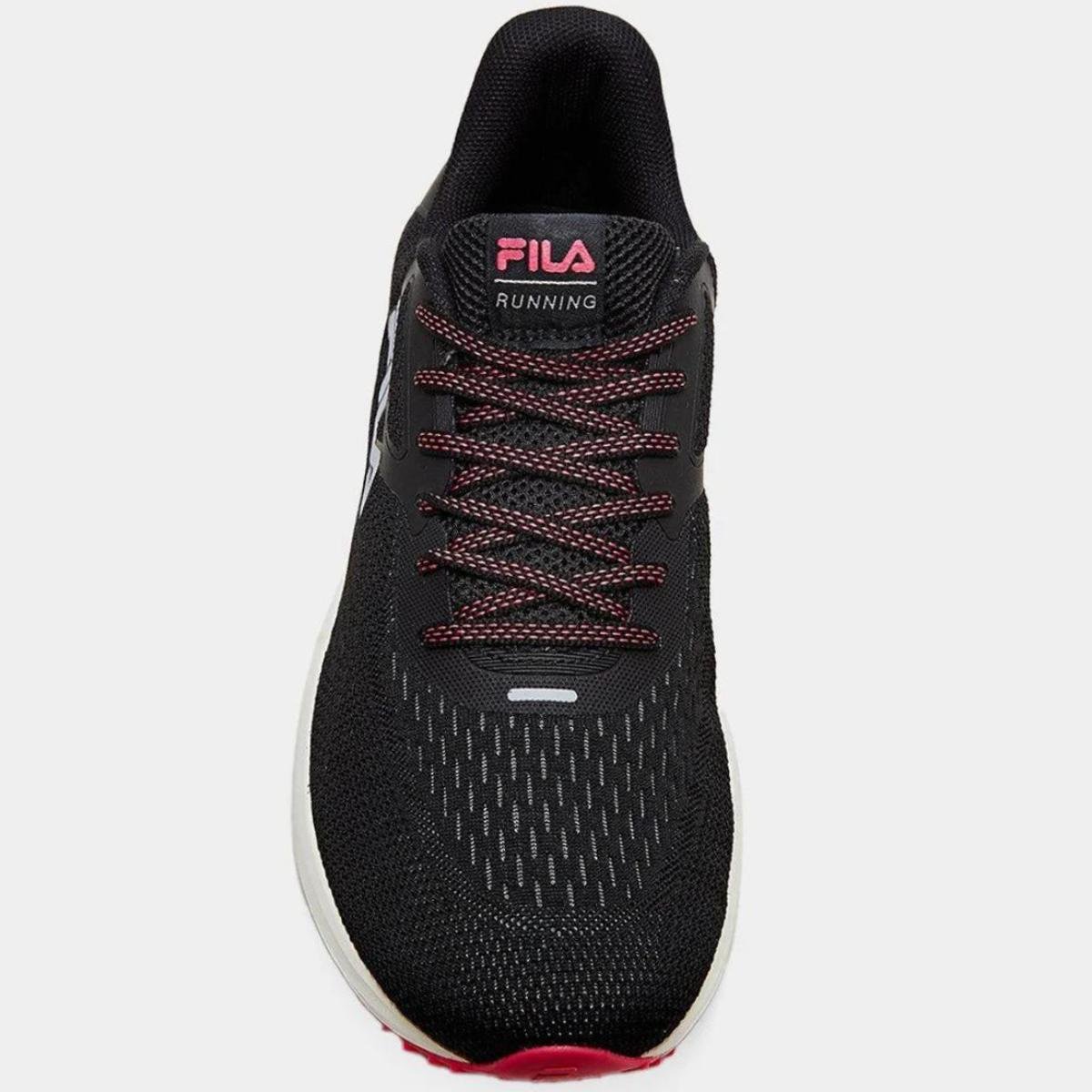 Tênis Fila Fastness Feminino - Preto e Verde Limão Preto 3