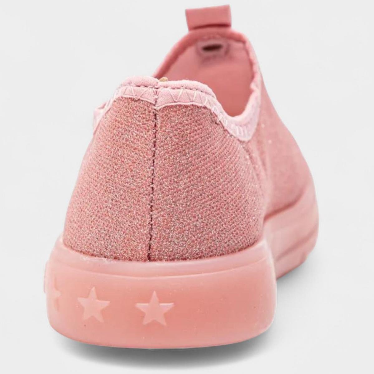 Tênis Molekinha Infantil Glitter Led Menina - Rosa Rosa 3