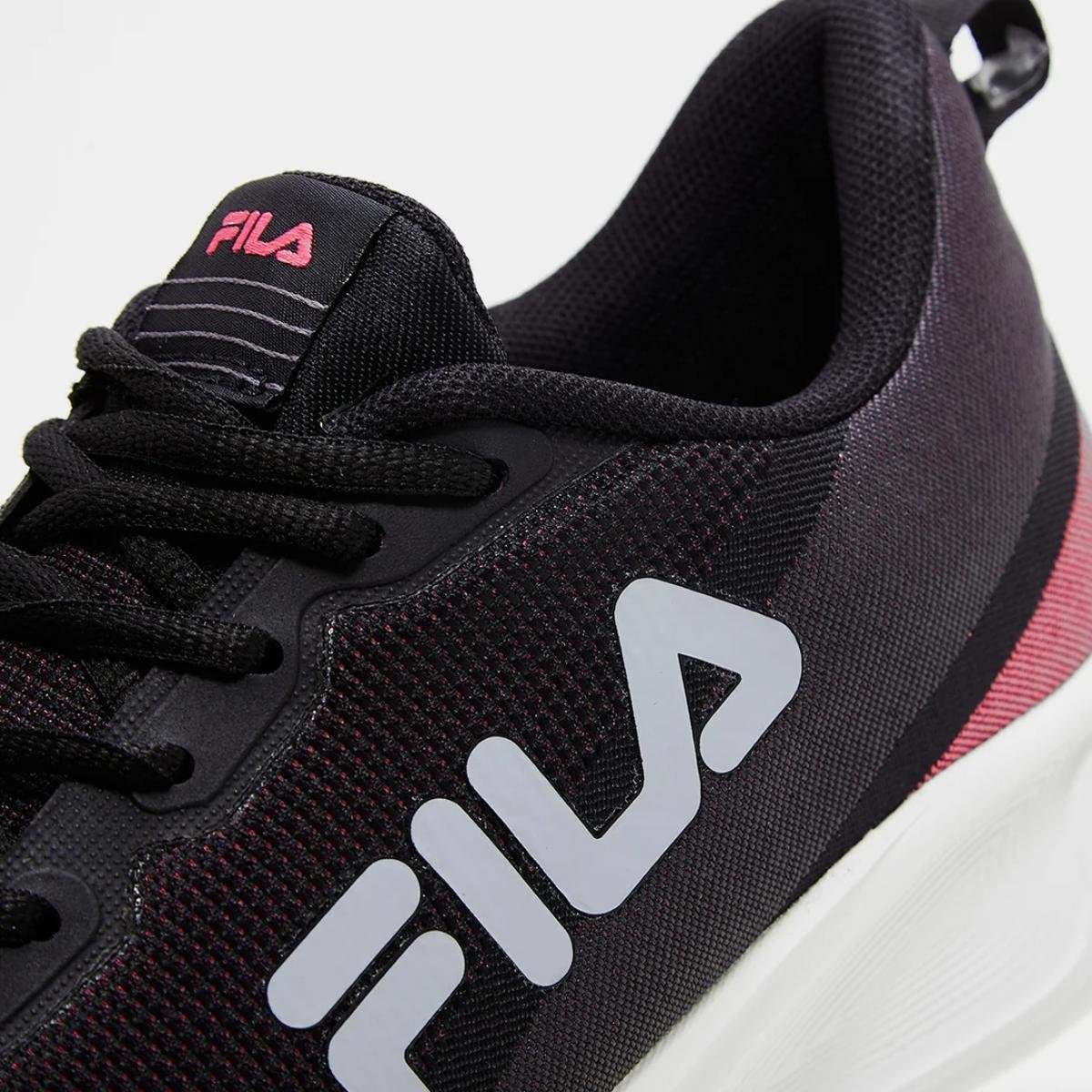 Tênis Fila Vector Feminino - Preto e Grafite Preto/Grafite 6