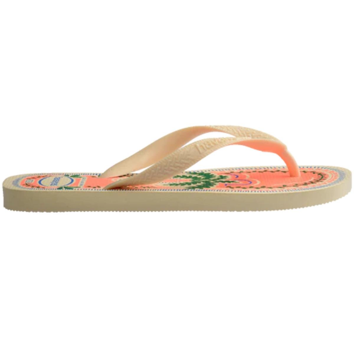 Chinelo Havaianas Top Summer Vibes Feminino - Creme Creme 3