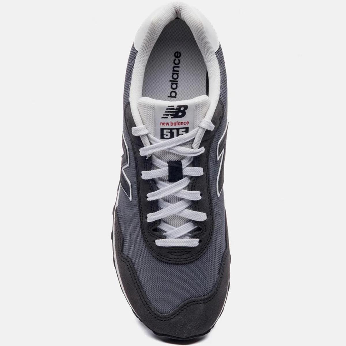 Tênis New Balance 515 V2 Masculino - Grafite e Preto Grafite/Preto 3