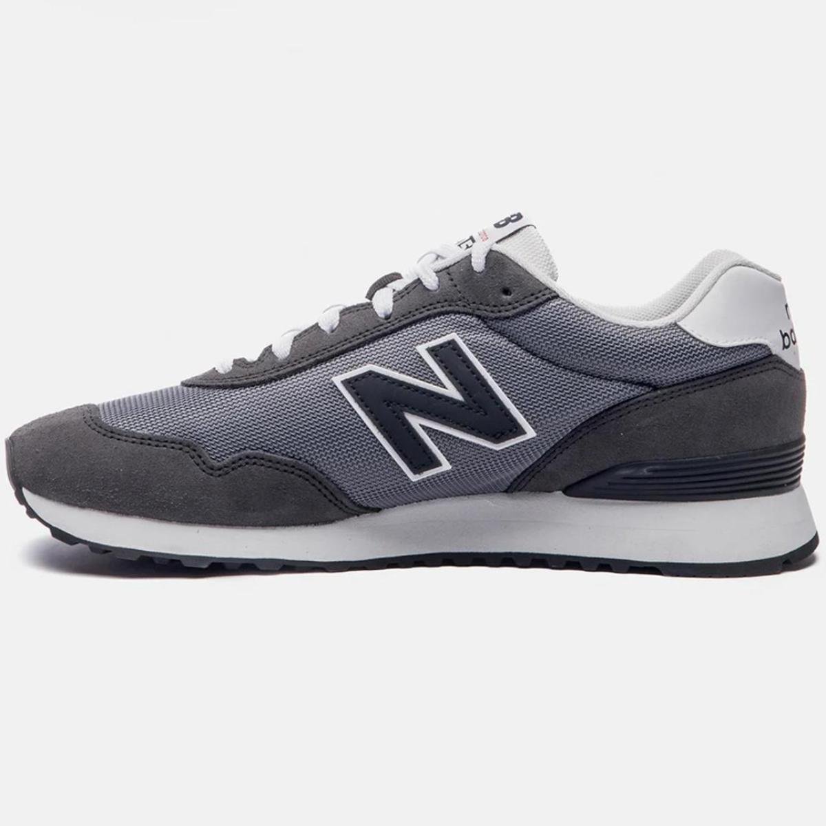 Tênis New Balance 515 V2 Masculino - Grafite e Preto Grafite/Preto 4
