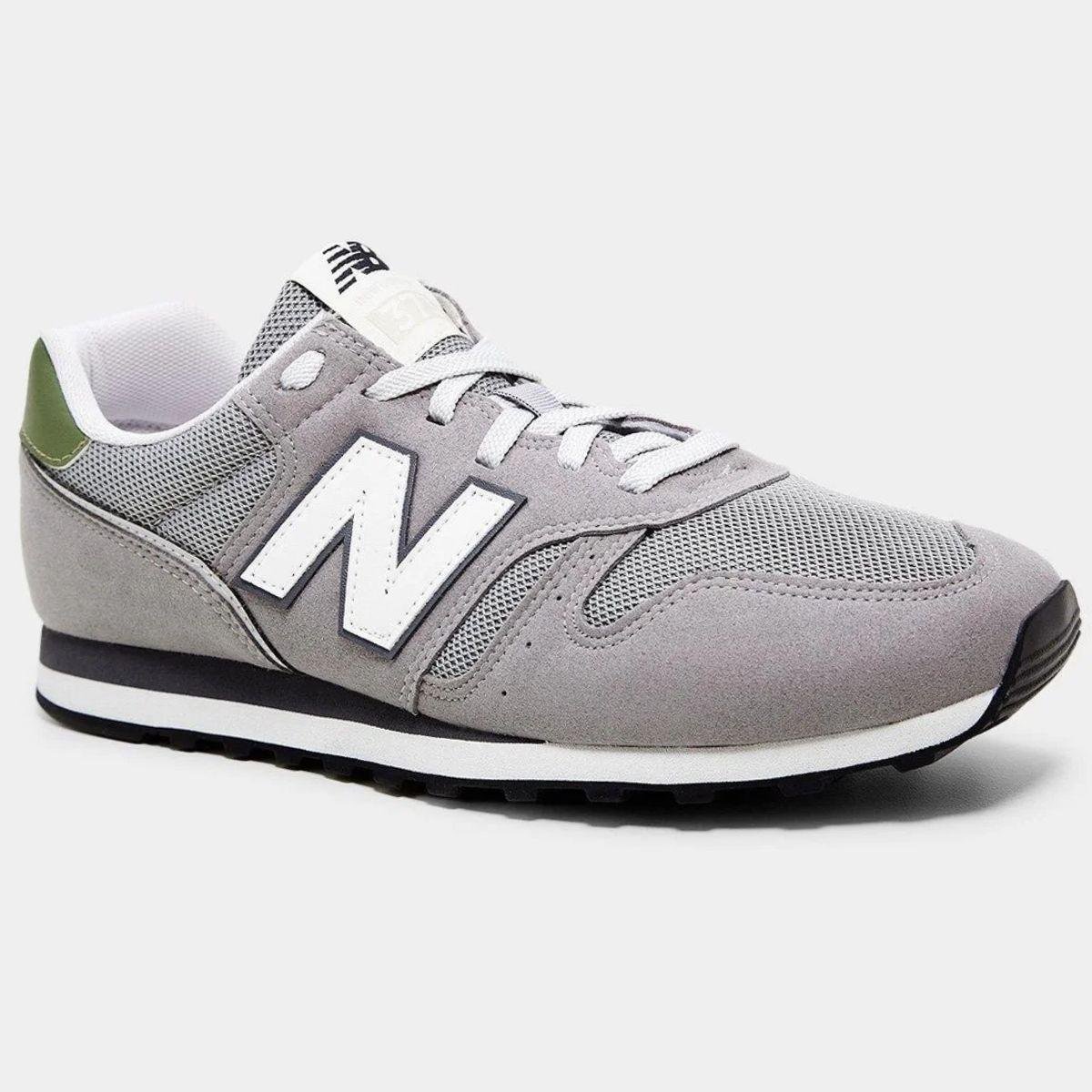 Tênis New Balance 373 V2 Masculino - Cinza e Preto