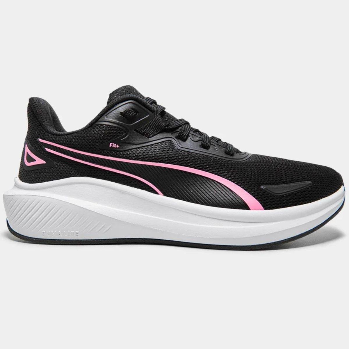 Tênis Puma Skyrocket Lite Feminino - Preto e Rosa Preto/Rosa 2