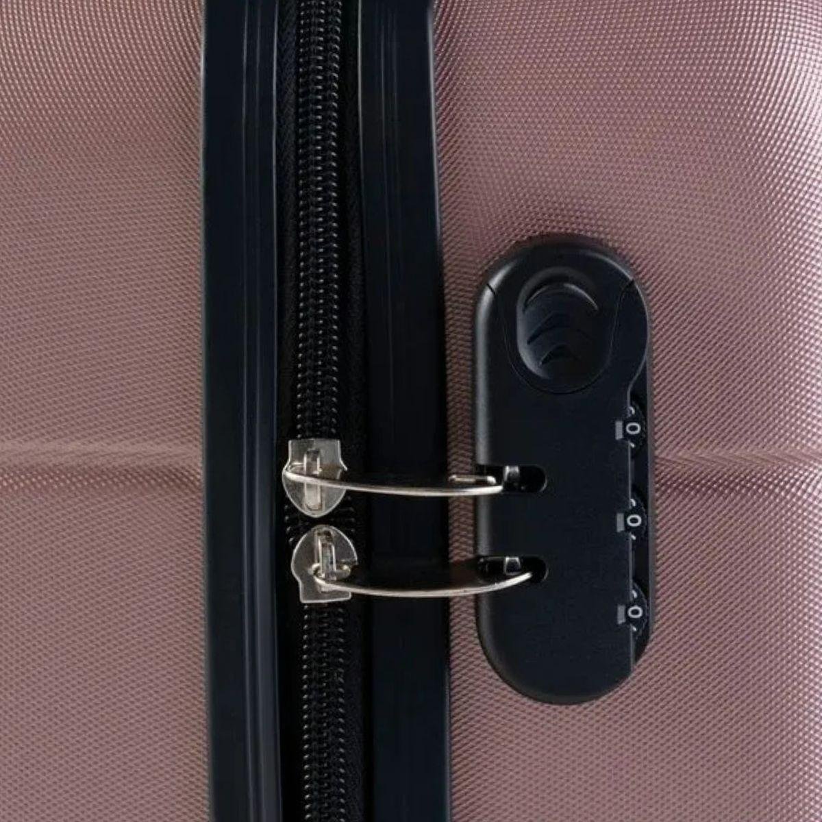 Mala de Viagem Bagaggio Downtown 18,5 Polegadas - Rosê Rosê 5