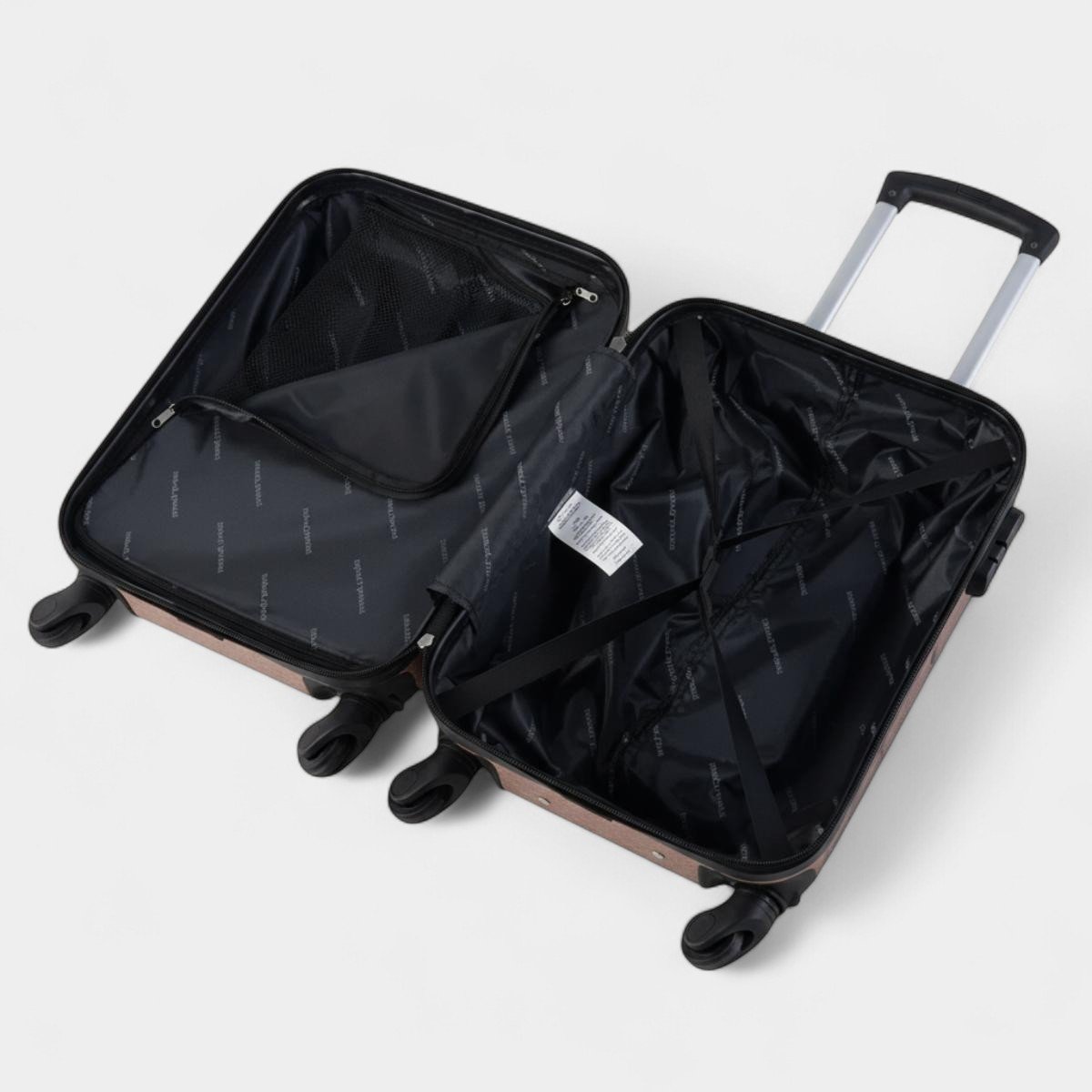 Mala de Viagem Bagaggio Downtown 18,5 Polegadas - Rosê Rosê 6