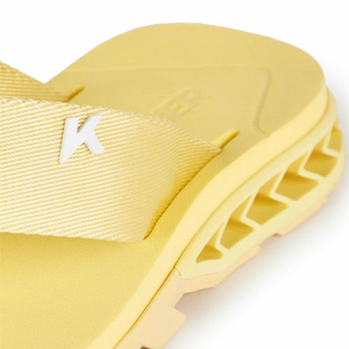 Chinelo Kenner Rakka U1 Masculino - Amarelo Amarelo 4
