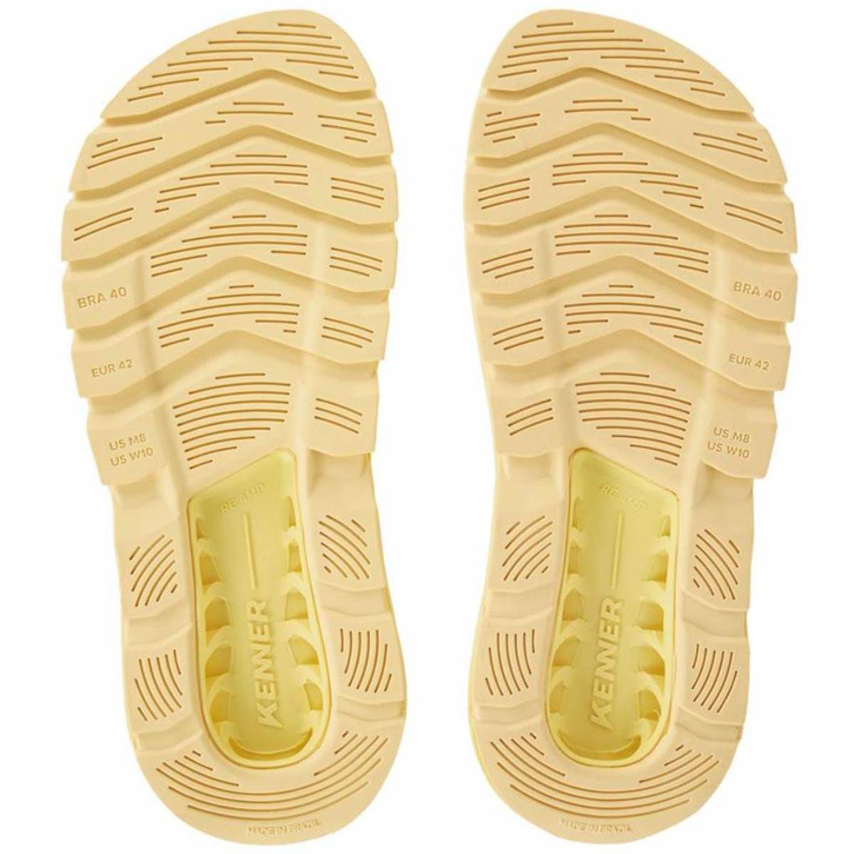 Chinelo Kenner Rakka U1 Masculino - Amarelo Amarelo 5