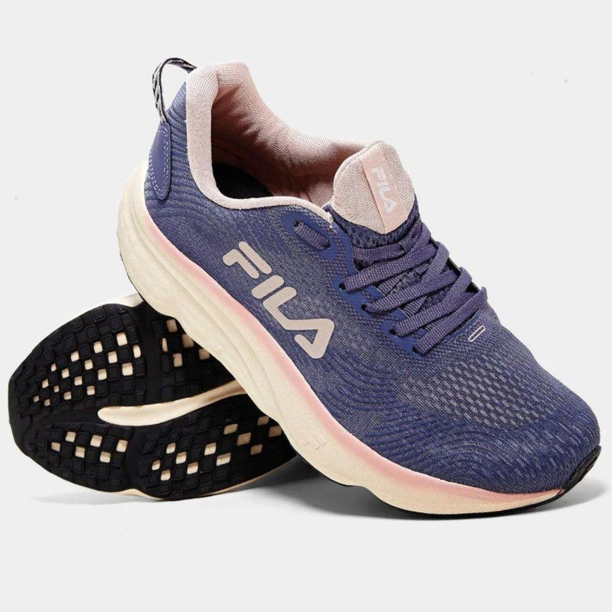 Tênis Fila Maxximus Feminino - Azul e Rosa Azul/Rosa 2