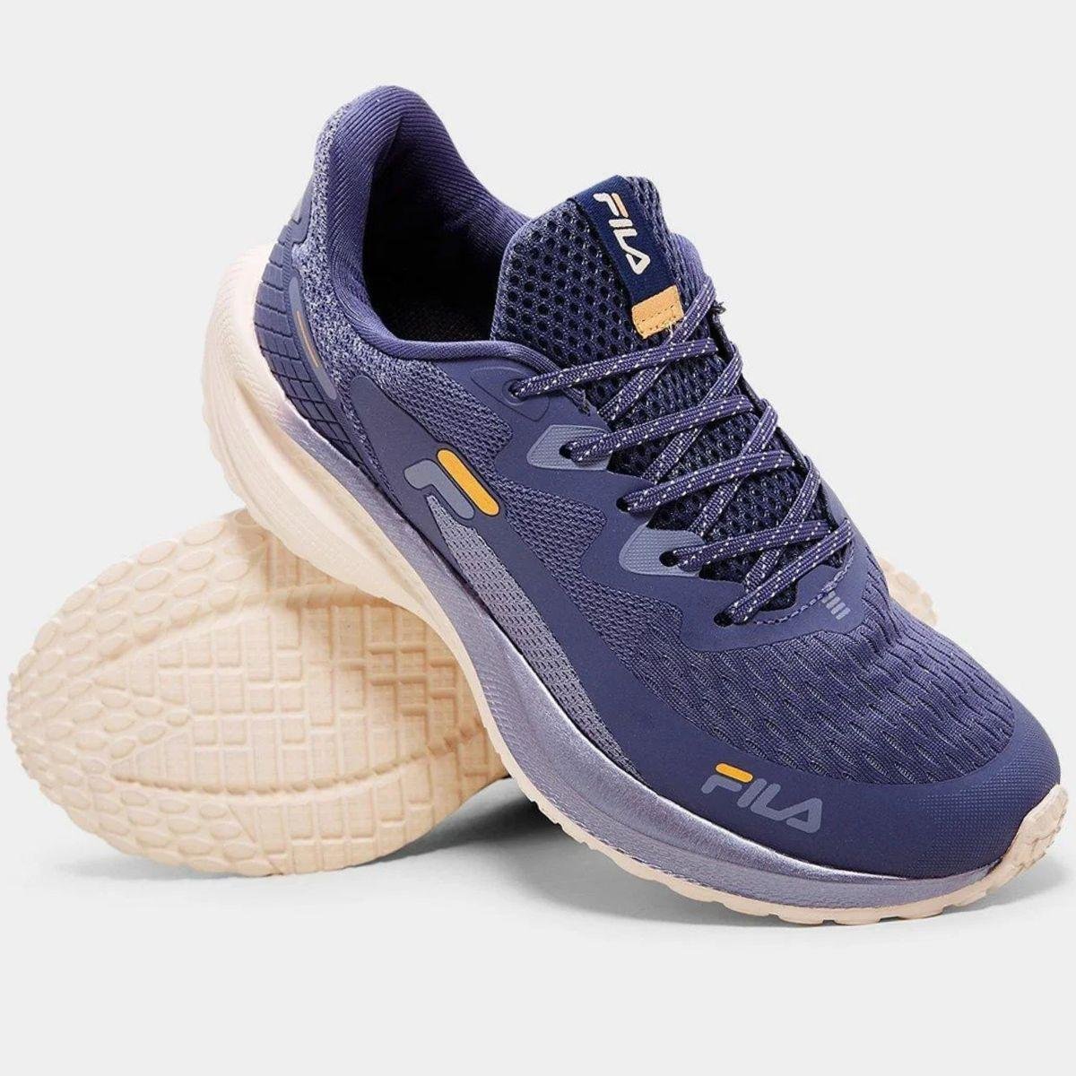 Tênis Fila Spritz Feminino - Azul e Laranja Azul/Laranja 2