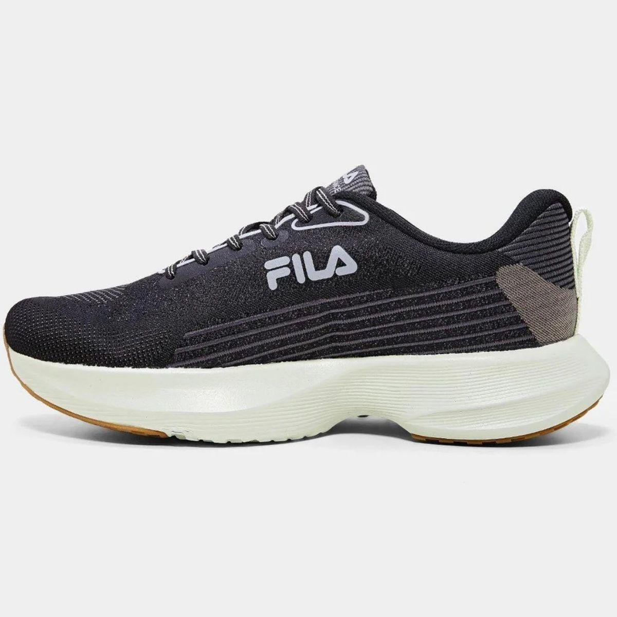 Tênis Fila Endurance Masculino - Preto e Verde Preto 4