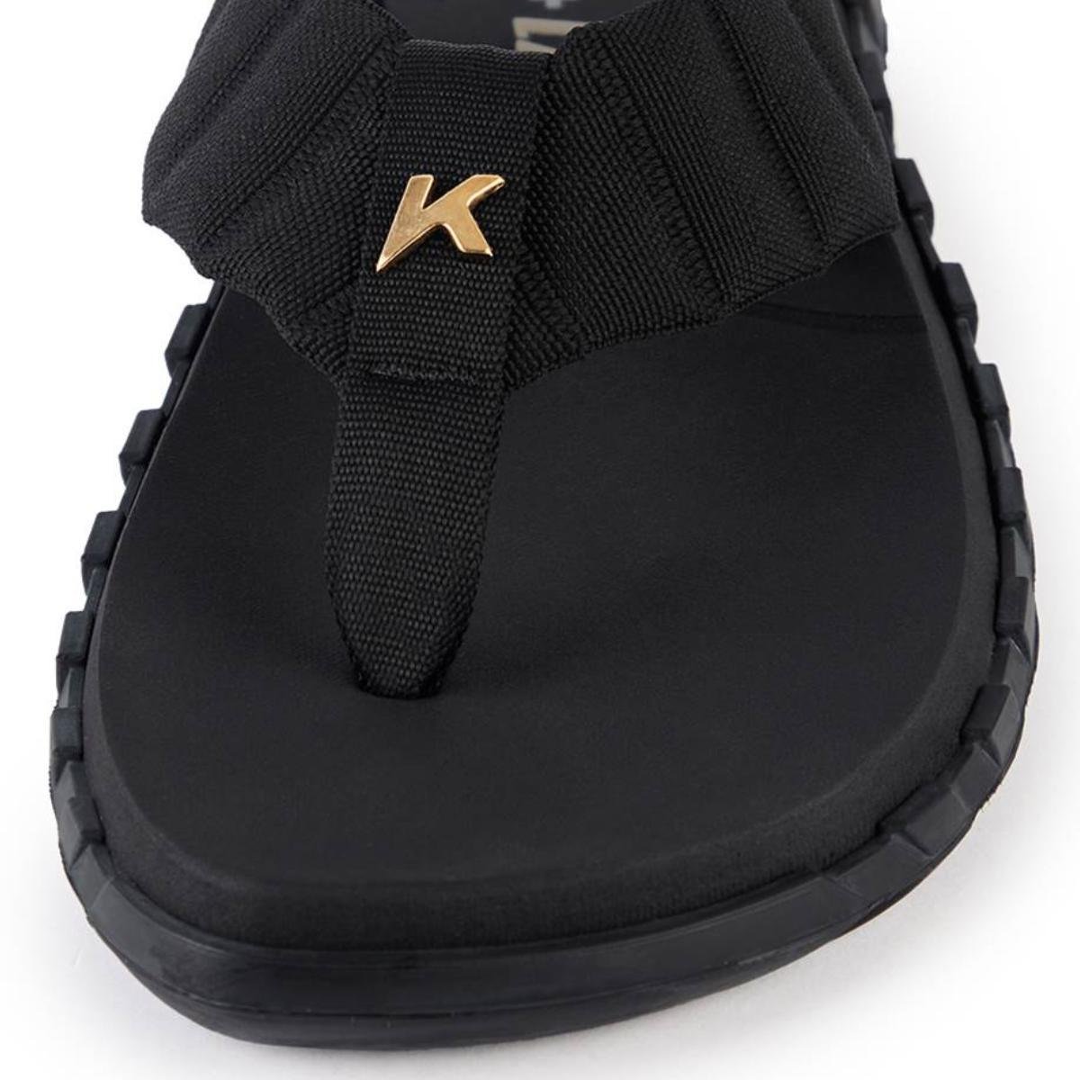 Chinelo Kenner Mega L7 Masculino - Preto Preto 4
