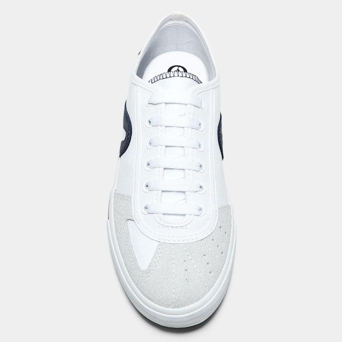 Tênis Rainha Vl 2500 Unissex - Branco e Azul Branco/Azul 3