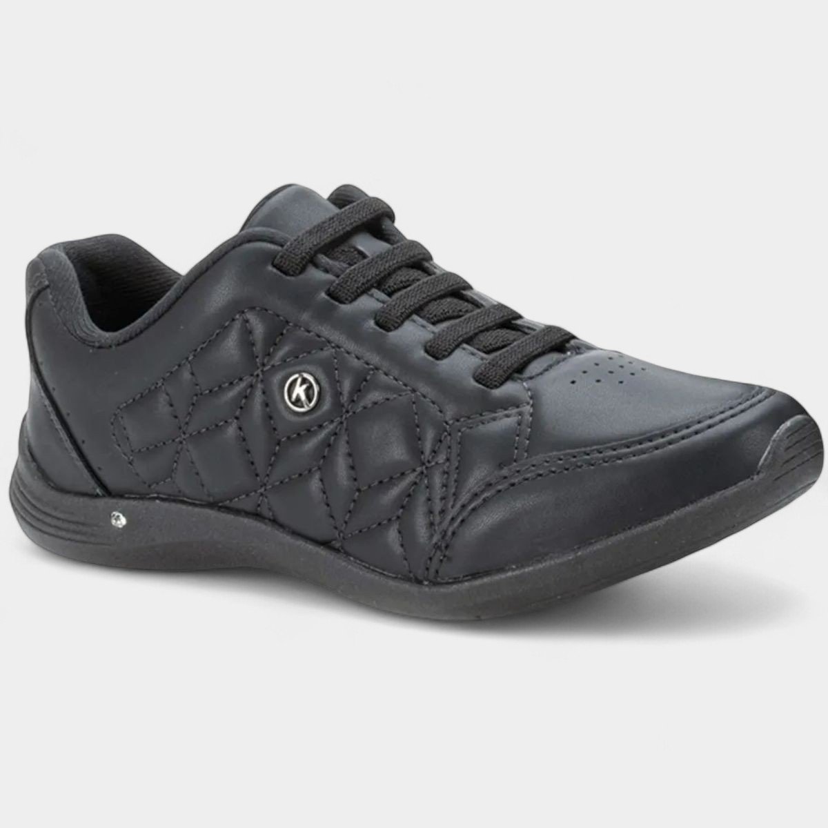 Tênis Kolosh Calce Fácil Relevo Feminino - Preto