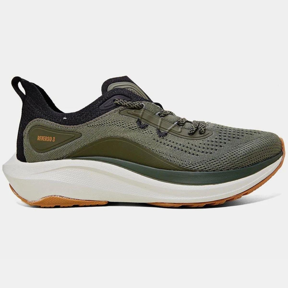 Tênis Olympikus Reverso 3 Masculino - Verde e Preto Verde/Preto 2
