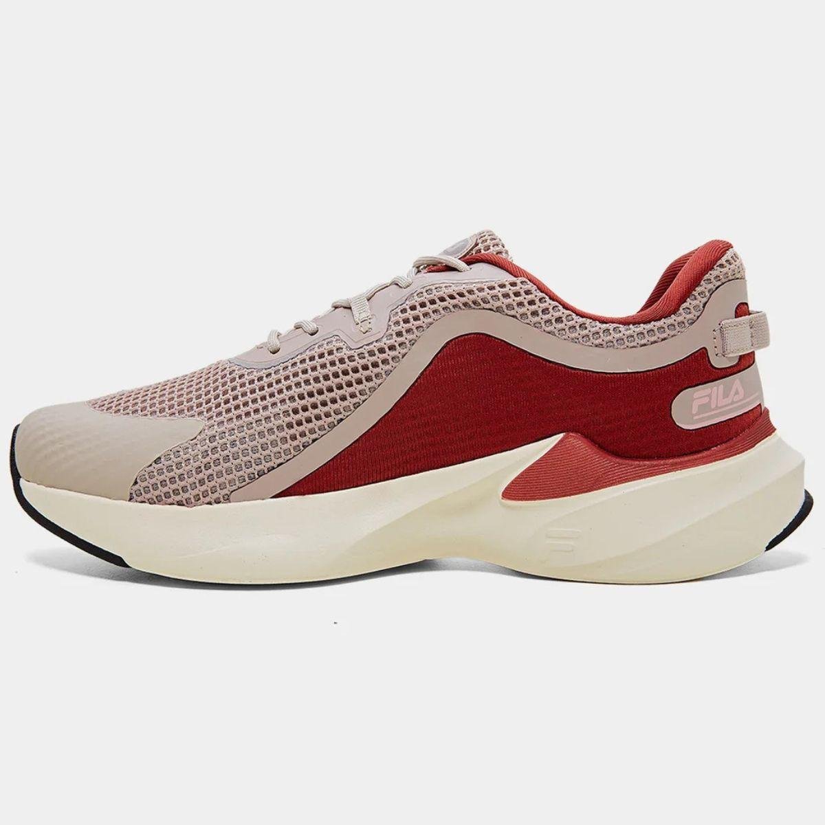 Tênis Fila Recovery Feminino - Bege e Marrom Bege/Marrom 3