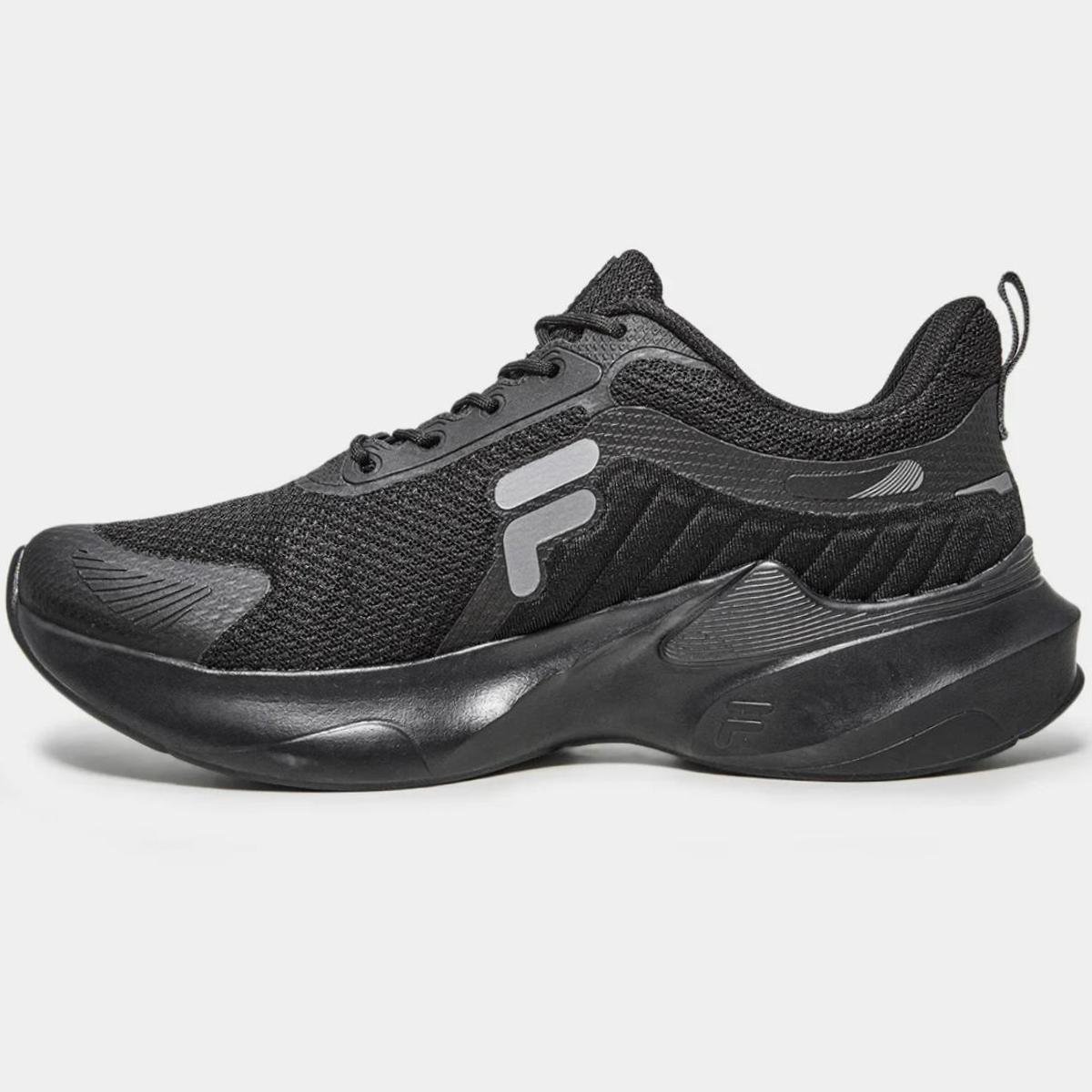 Tênis Fila Progress Lite Masculino - Preto e Cinza Preto/Cinza 4