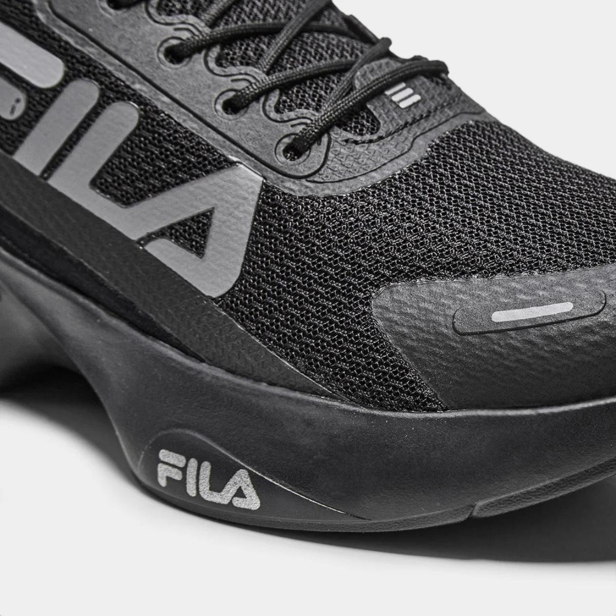Tênis Fila Progress Lite Masculino - Preto e Cinza Preto/Cinza 5