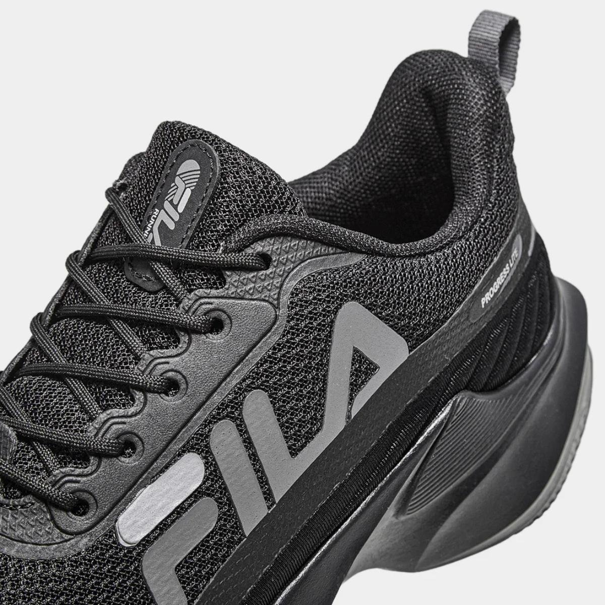 Tênis Fila Progress Lite Masculino - Preto e Cinza Preto/Cinza 6