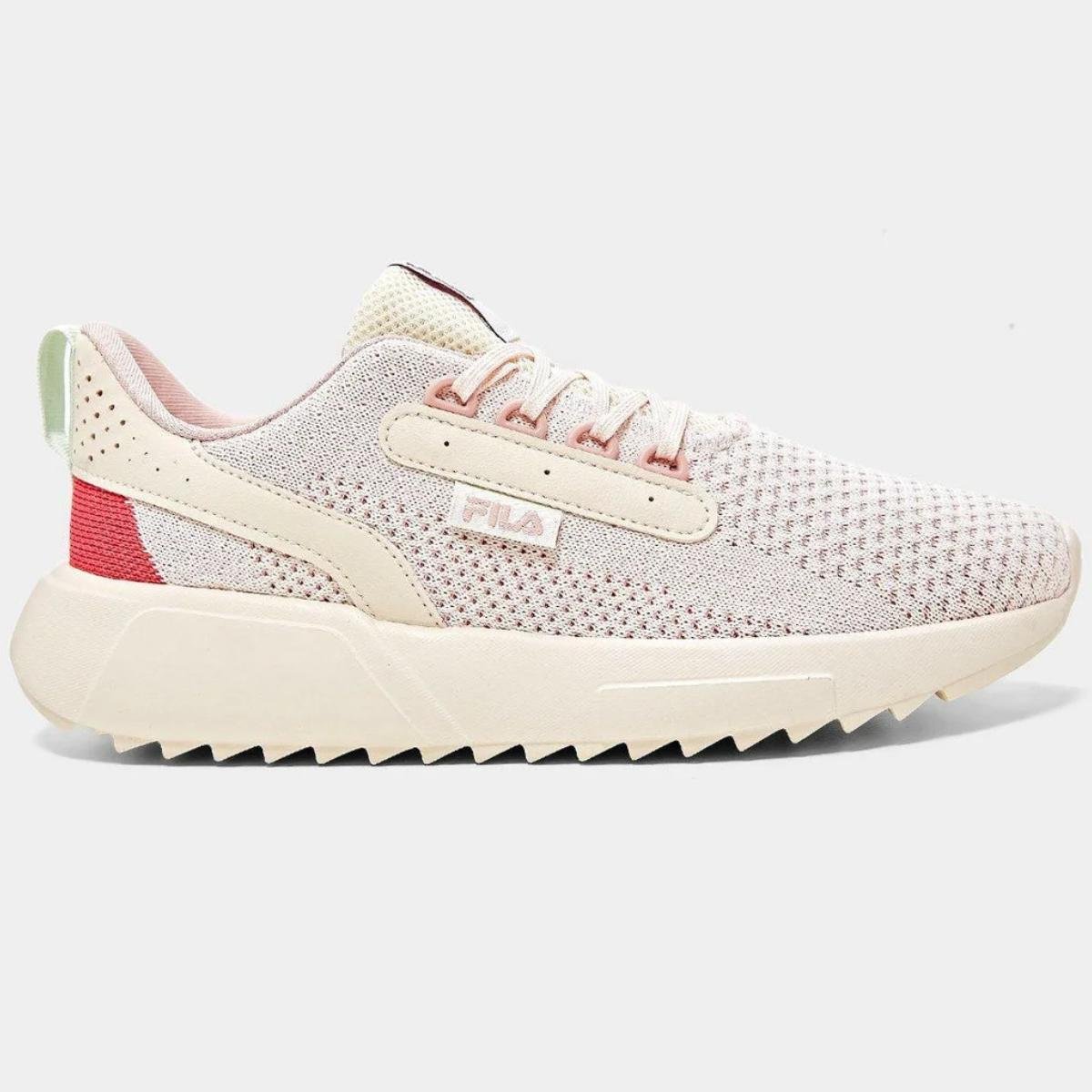 Tênis Fila Freestyle II Feminino - Bege e Rosa Bege/Rosa 2