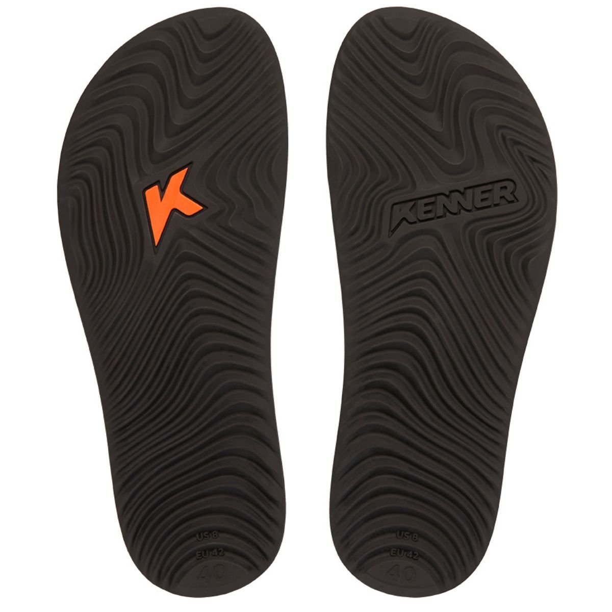 Chinelo Kenner Summer Tsunami Masculino - Preto e Azul Preto/Azul 5