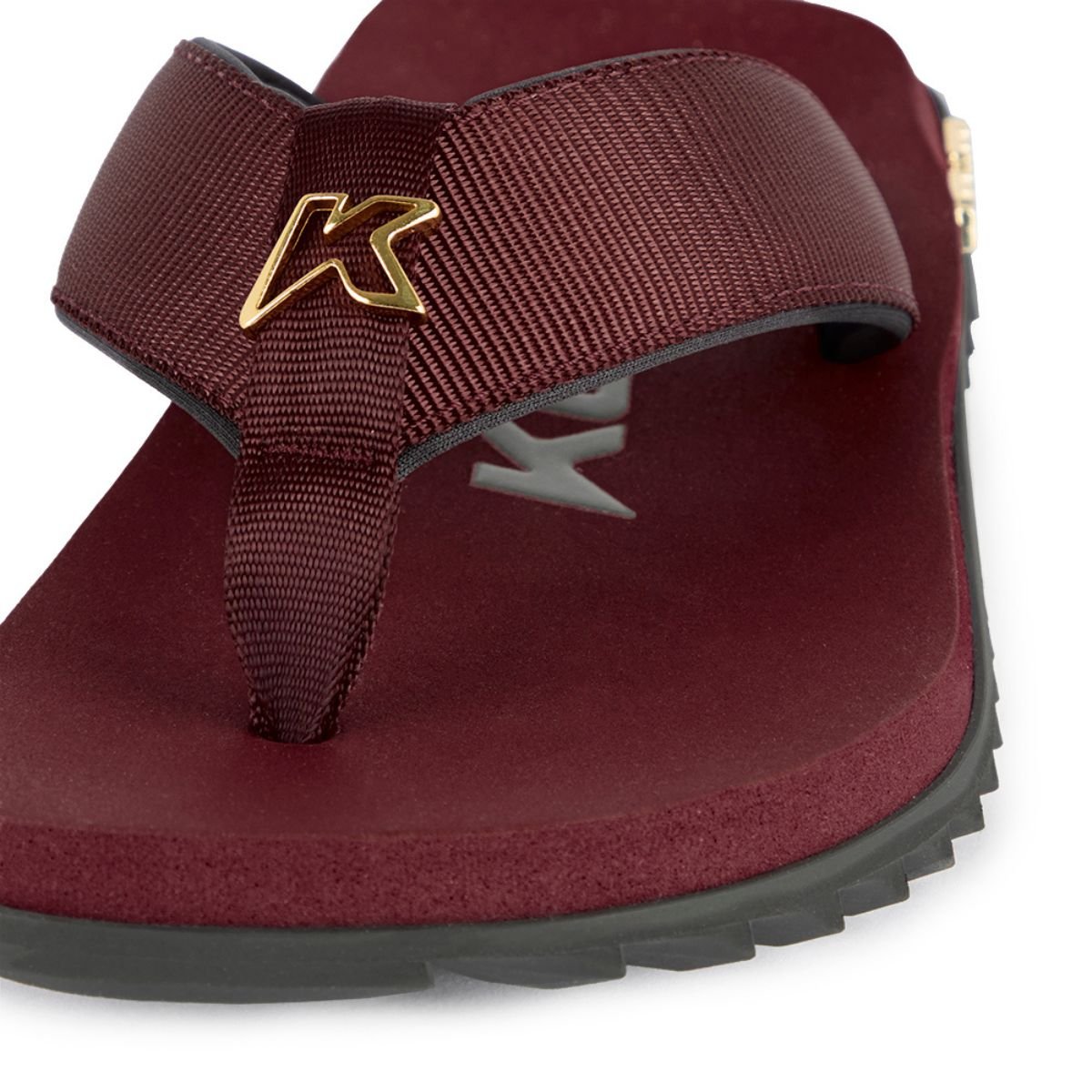 Sandália Kenner Kivah Masculina - Vinho Vinho 4