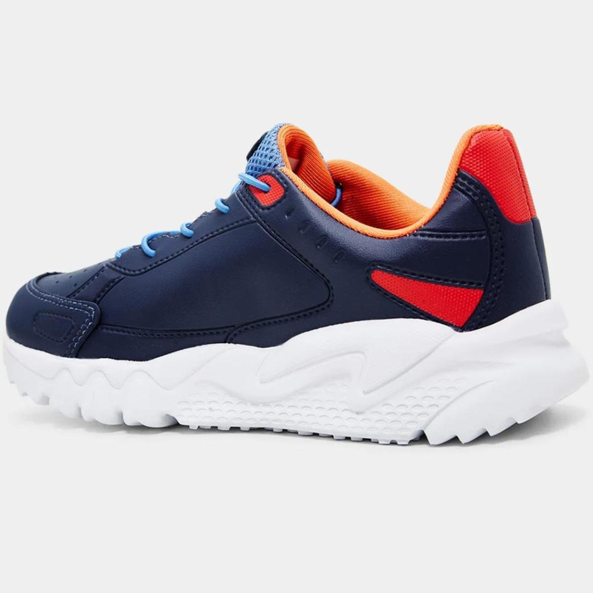 Tênis Infantil Fila Venture Tracer - Marinho e Vermelho Azul Marinho/Vermelho 4