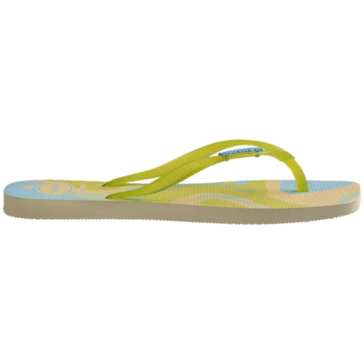 Chinelo Havaianas Square Jelly Feminino - Verde Verde 3