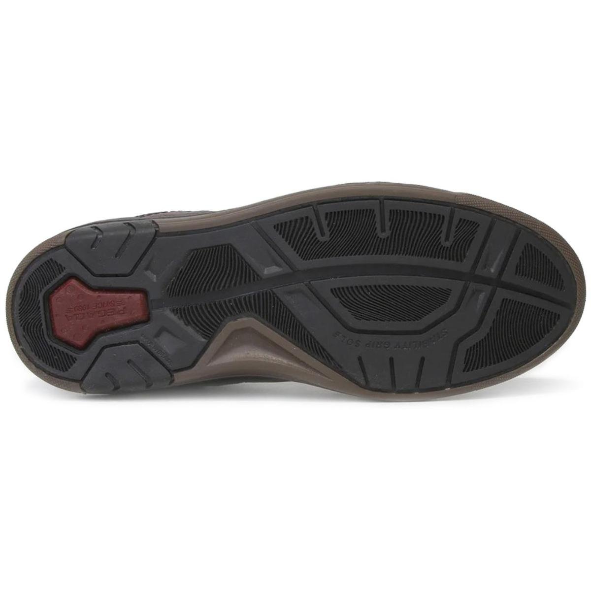 Sapatênis Couro Pegada Masculino - Marrom Marrom 5