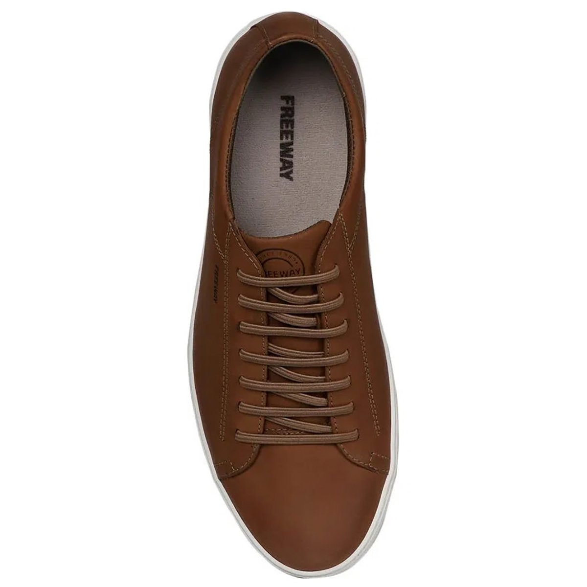 Sapatênis Couro Freeway Phanton Masculino - Marrom Marrom 2