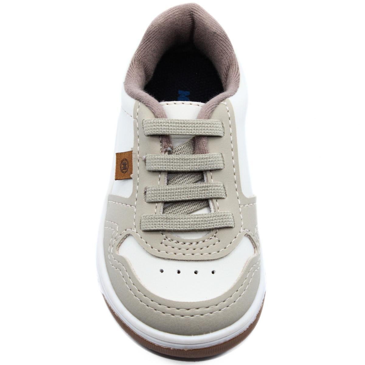 Tênis Infantil Molekinho Menino - Off White Off White 3