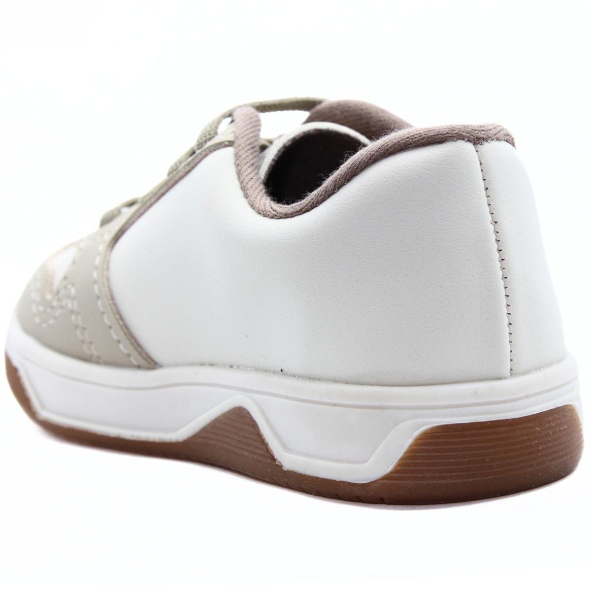 Tênis Infantil Molekinho Menino - Off White Off White 4