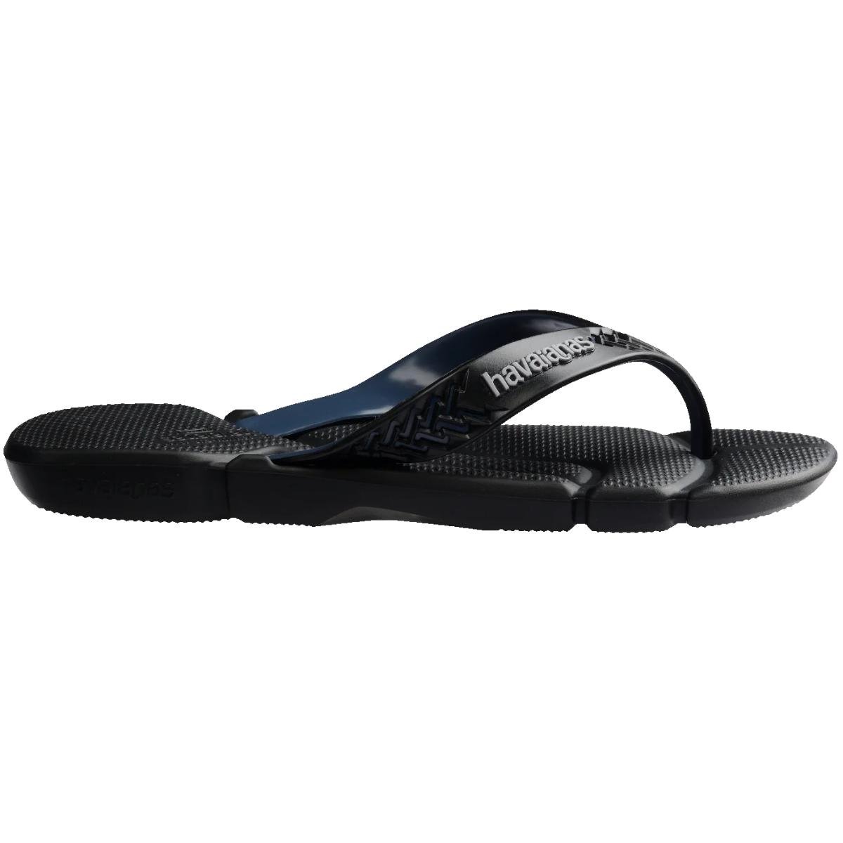 Chinelo Havaianas Power 2.0 Masculino - Preto e Marinho Preto/Azul Marinho 3