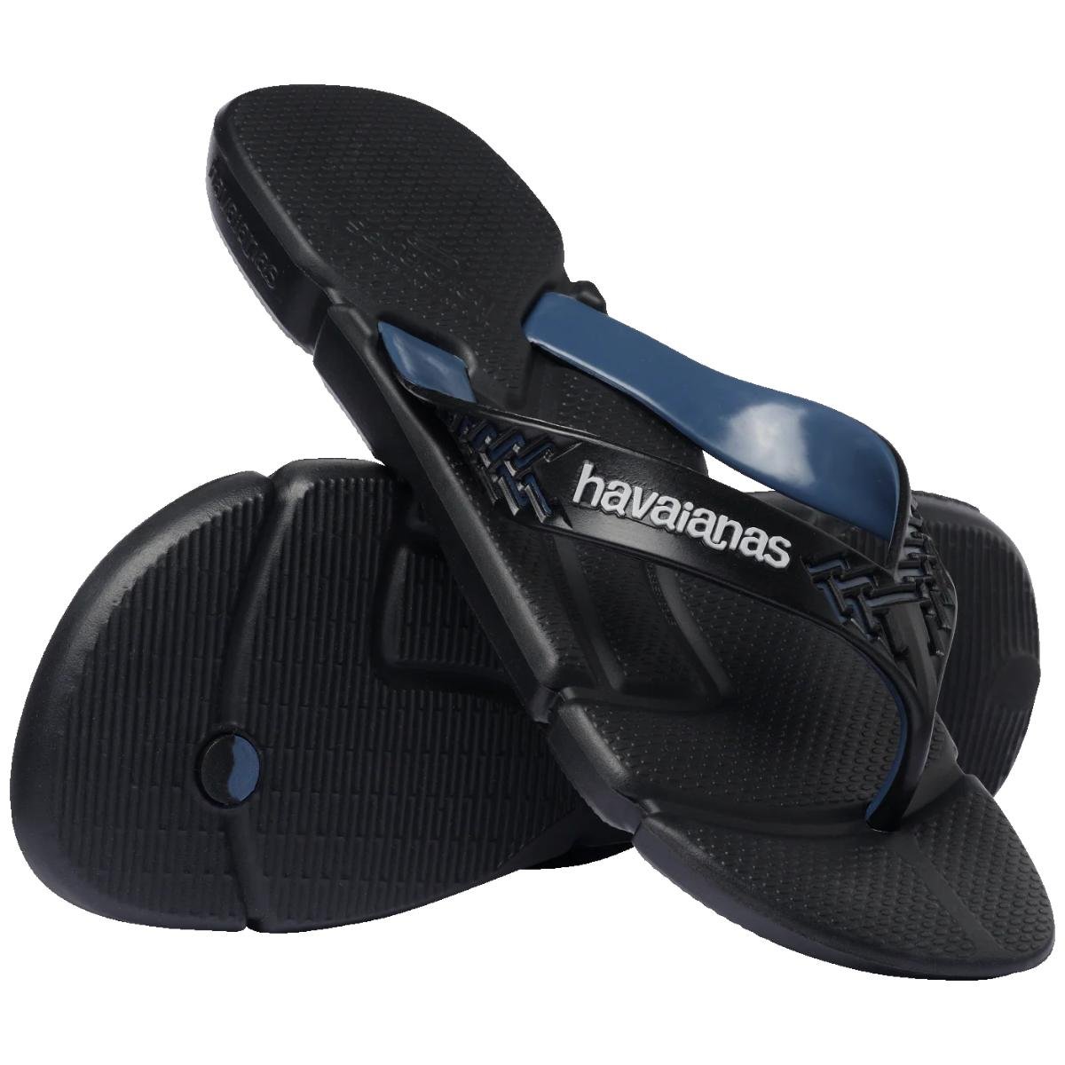 Chinelo Havaianas Power 2.0 Masculino - Preto e Marinho Preto/Azul Marinho 4
