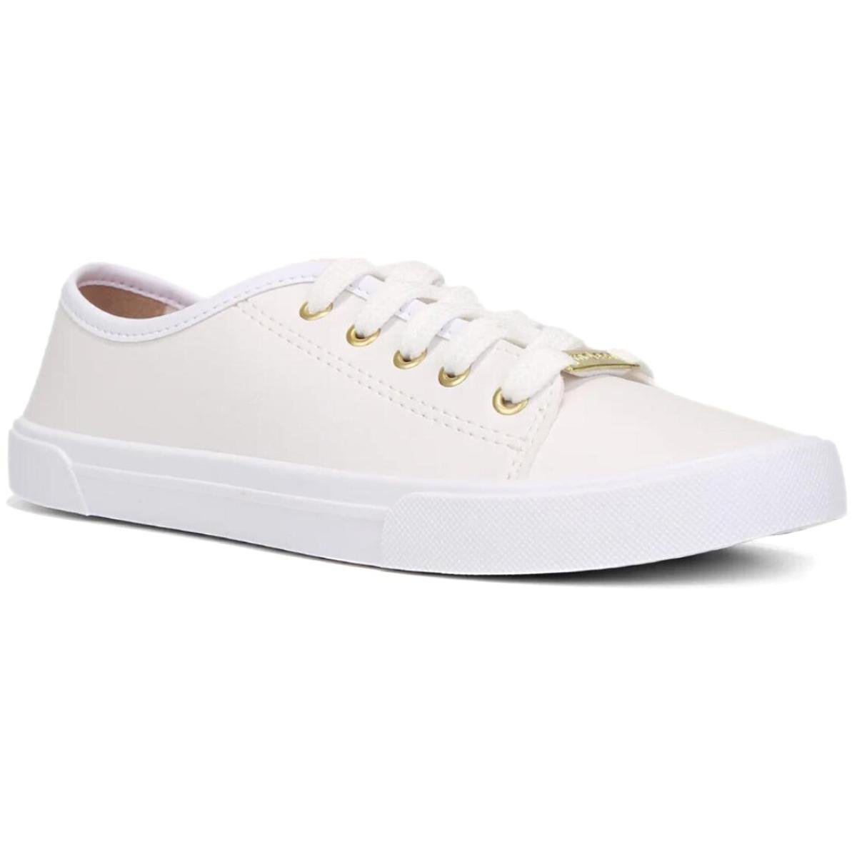 Tênis Moleca Básico Feminino - Branco