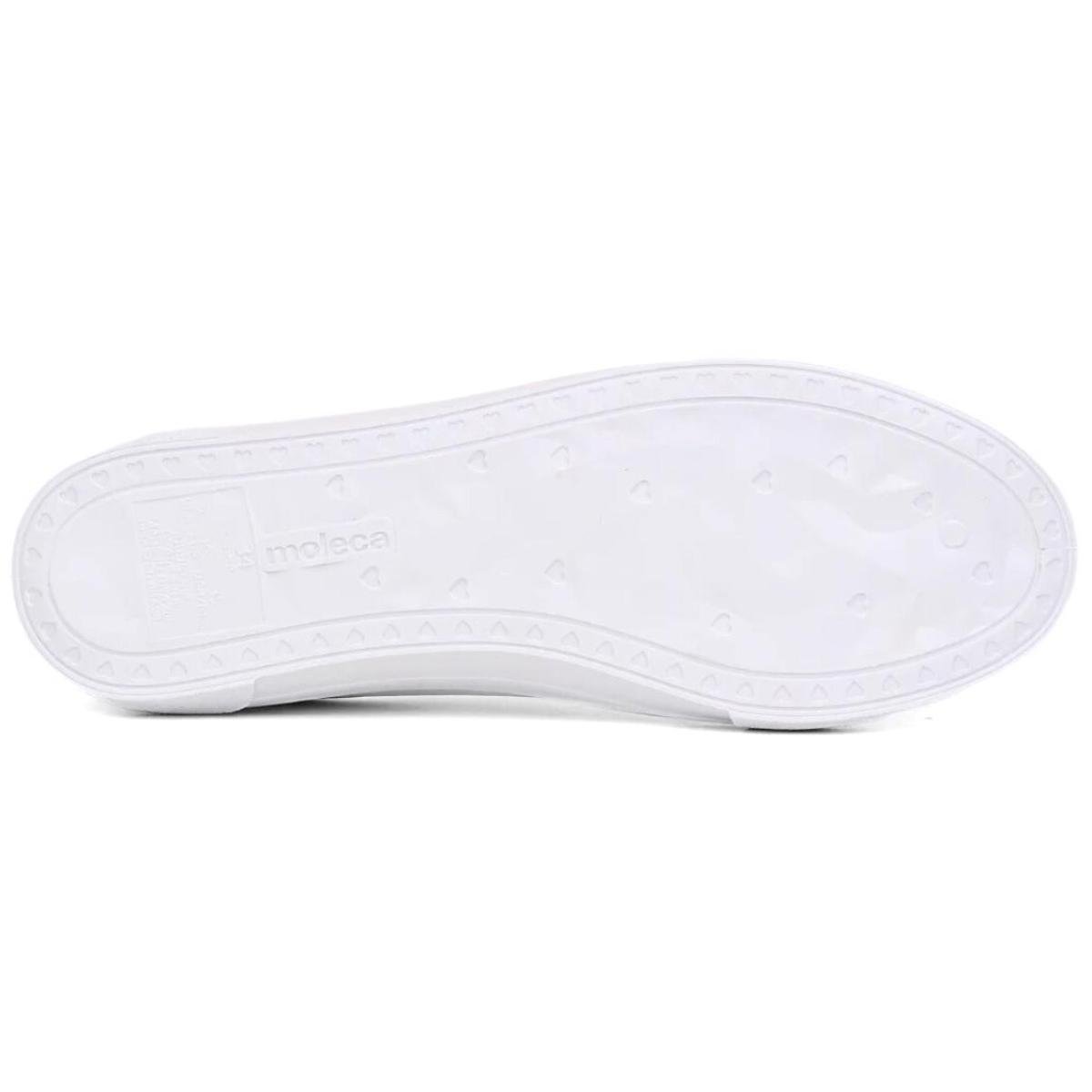 Tênis Moleca Básico Feminino - Branco Branco 5