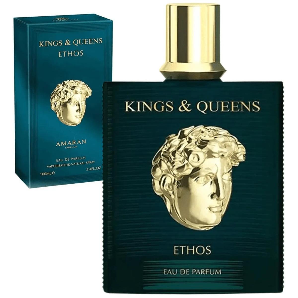 Perfume Amaran Kings &amp; Queens Ethos Masculino - 100 ml 100ml 2
