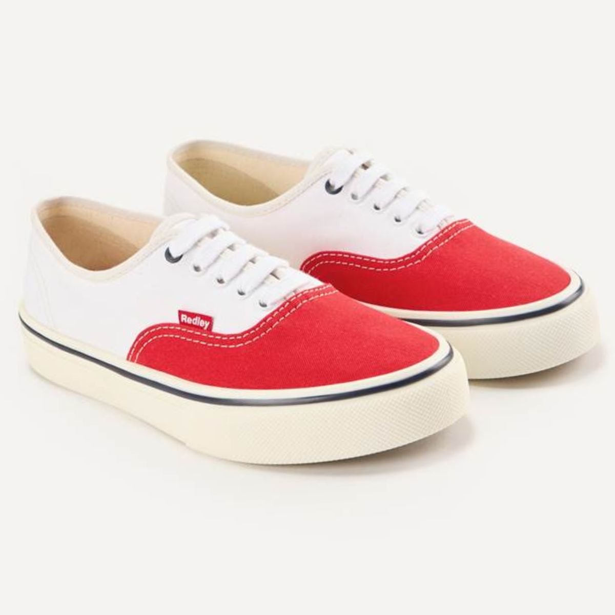 Tênis Redley Originals Duo V6 Unissex - Branco e Vermelho