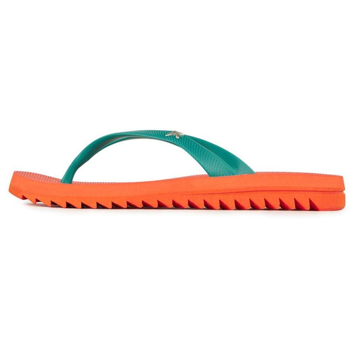 Chinelo Kenner Ibiza Pro Feminino - Laranja e Verde Laranja/Verde 3