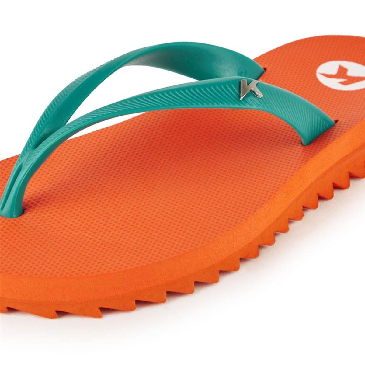 Chinelo Kenner Ibiza Pro Feminino - Laranja e Verde Laranja/Verde 4