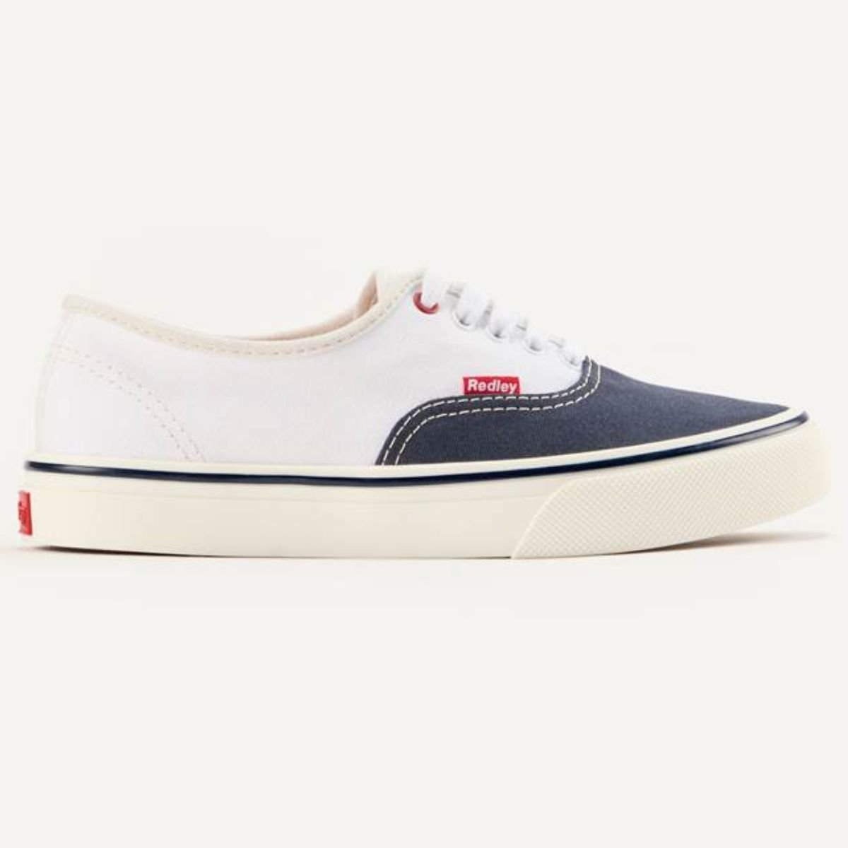 Tênis Redley Originals Duo V6 Unissex - Branco e Marinho Branco/Azul Marinho 2