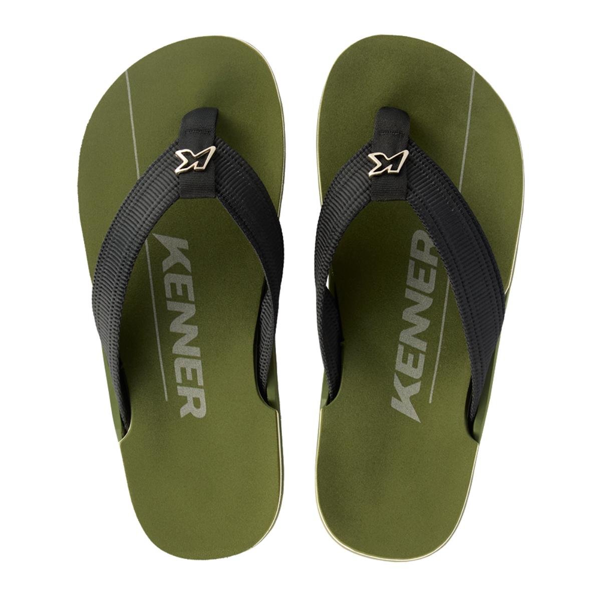 Chinelo Kenner Nk6 Pro Masculino - Verde Verde 3