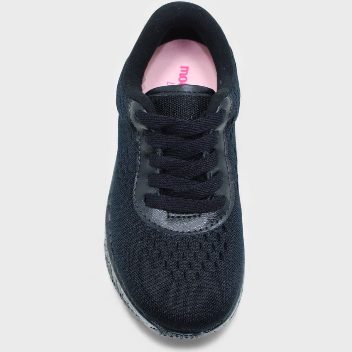 Tênis Esportivo Molekinha Infantil Menina - Preto Preto 3