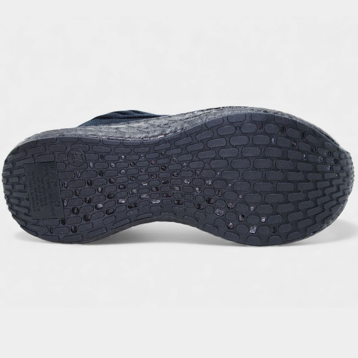 Tênis Esportivo Molekinha Infantil Menina - Preto Preto 5